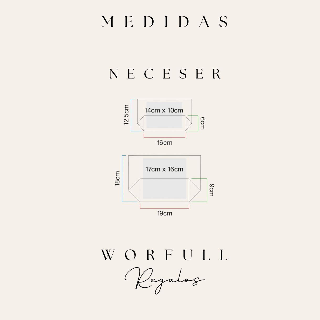 Neceser Personalizado con Letra y Nombre | Regalo Único