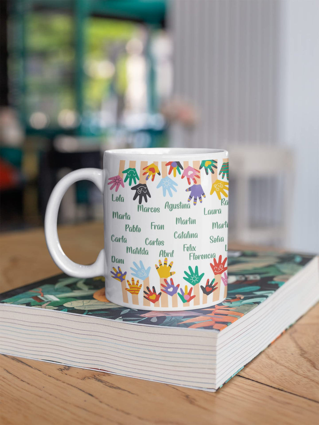 Taza personalizada profe | Regalo fin de curso maestra