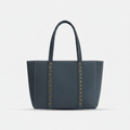 Bolso Ante con Tachuelas Personalizado con Iniciales Bordadas