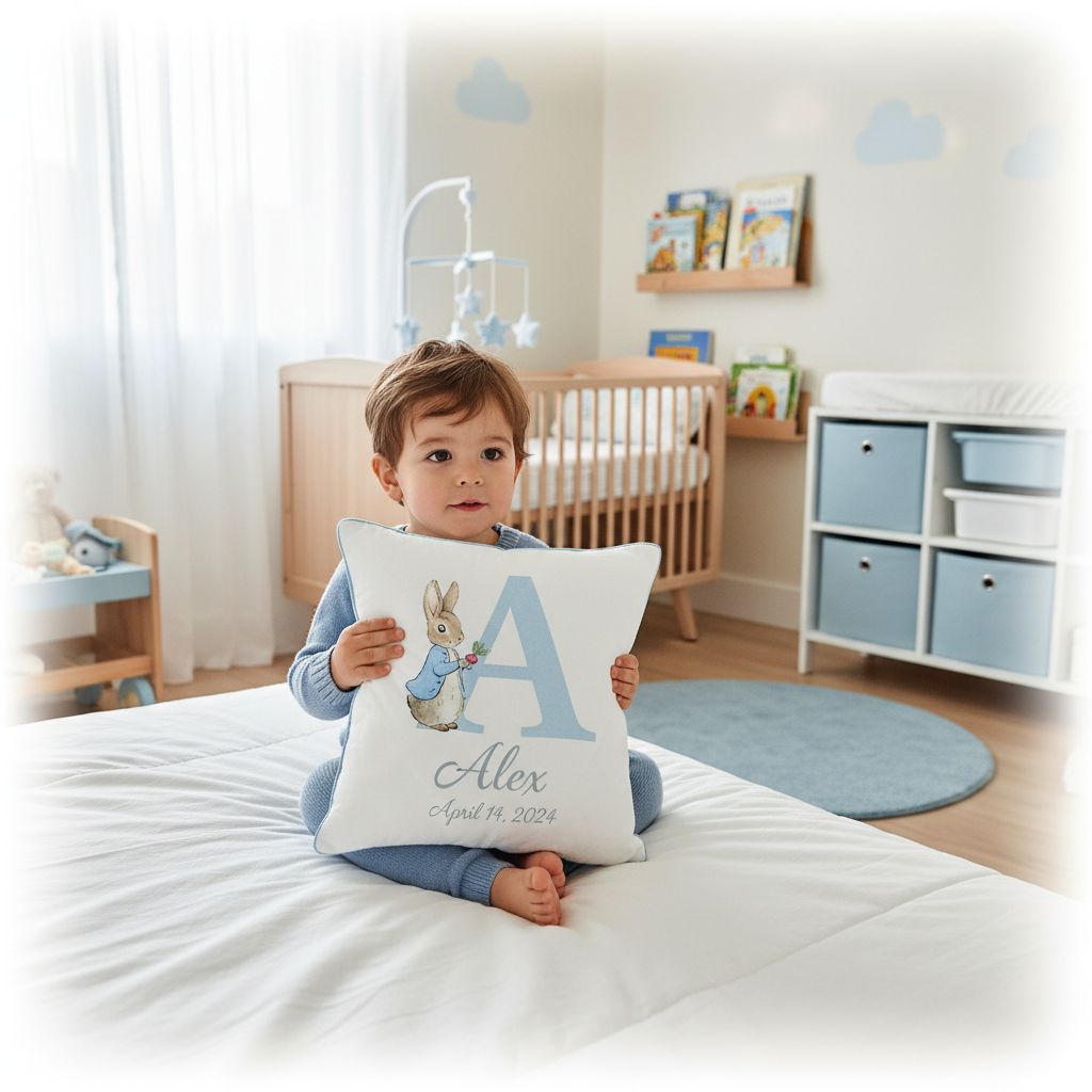 Cojín niño habitación