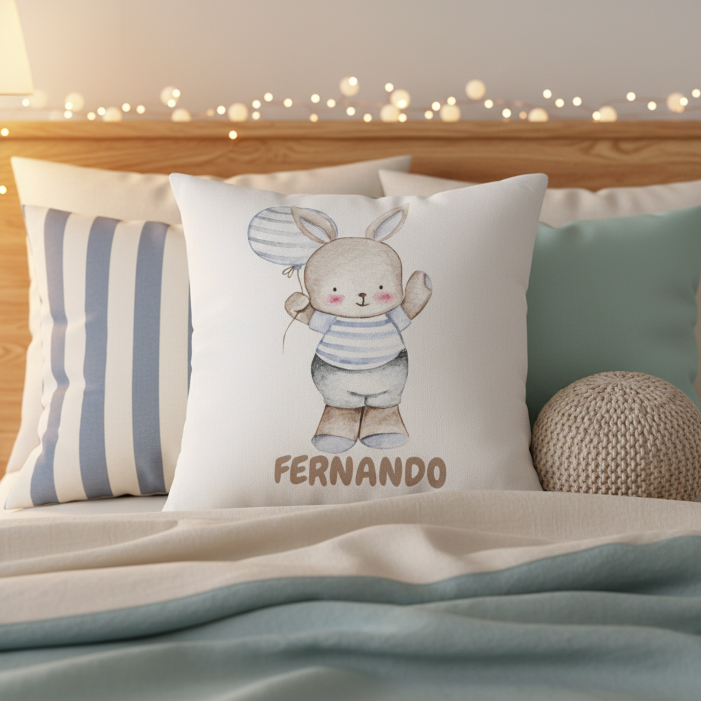 Maqueta cojín Fernando con cojines